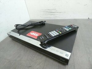 500GB☆14年☆シャープ/SHARP/AQUOS☆HDD/BDレコーダー☆BD-W550☆リモコン付☆2番組同時録画☆3D対応機 管SA3230