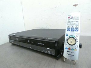 500GB☆パナソニック/DIGA☆HDD/DVD/VHSレコーダー☆DMR-XW41V☆リモコン付 管CX15660