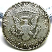 アメリカ 1/2ドル銀貨(ケネディ50セント銀貨) 1964年 30.64mm 12.68g KM#202_画像2