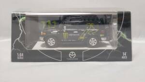 新品未開封　1/64 TIME MICRO トヨタFJ　CRUISER　MONSTER ENERGY フィギュア付　送料350円