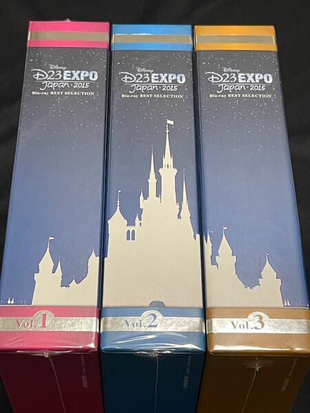 名作　D23 Expo Japan 2015開催記念豪華限定BOX ディズニー　Blu-ray box