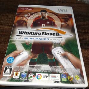 【送料4点まで230円】54【Wii】ウイニングイレブン プレーメーカー2008【動作確認済】