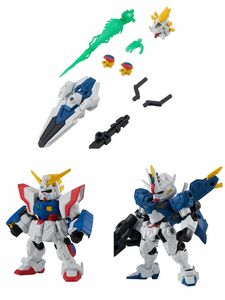 新品　エアリアル(改修型)とシャイニングガンダムと武器セット　モビルスーツアンサンブル25　ガチャ