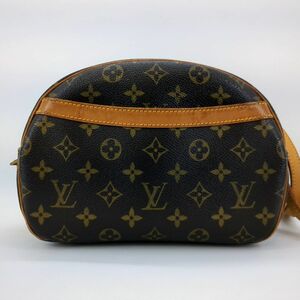 ルイヴィトン モノグラム ブロワ M51221 ショルダーバッグ LOUIS VUITTON 程度B ヌメ革シミヨゴレ・スレ ◆3107/SBS通り店