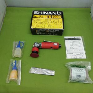 SHINANO　SI-2108　アングルサンダー　ダブルアクション　50ｍｍ　常圧エア ◆3116/工具宮竹店