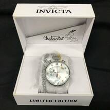  T■未使用 INVICTA インヴィクタ キャラクター コレクション SNOOPY スヌーピー コラボ 3000個限定 0082/3000 懐中時計 レア 時計 保管品_画像2