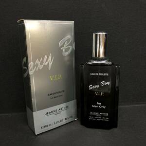 H■未使用■ JEANNE ARTHES ジャンヌ・アルティス Sexy Boy セクシーボーイ オードトワレ 100ml V.I.P. FITS 香水 フランス製 メンズ 