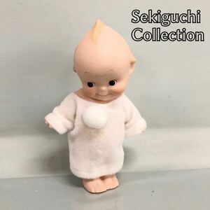 H■ Sekiguchi Collection SC セキグチ ビスクドール キューピー 人形 パジャマ 陶器製 フィギュリン 人形 置き物 セキグチコレクション