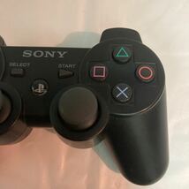 【動作確認済】SONY PS3 ワイヤレスコントローラ (DUALSHOCK3) ブラック 純正 USBケーブル付き ソニー プレイステーション プレステ3 03770_画像5