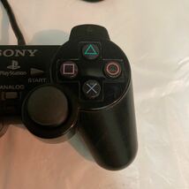 【動作確認済み】SONY PlayStation コントローラー DUALSHOCH2 純正 1個 ブラック 黒 中古 ソニー PS2 デュアルショック 周辺機器 17220_画像5
