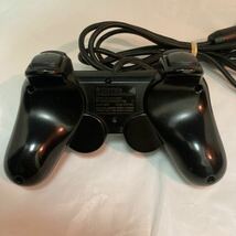 【動作確認済み】SONY PlayStation コントローラー DUALSHOCH2 純正 1個 ブラック 黒 中古 ソニー PS2 デュアルショック 周辺機器 17220_画像2