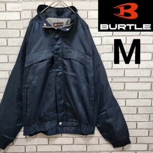 BURTLE（バートル）防寒フルジップジャケット M ネイビー（Nv35）紺色 ブルゾン作業着作業服（宅急便コンパクト）②