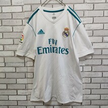 レアルマドリード レプリカユニフォーム M 白（Nv19）adidas製 CLIMACOOL REALMADRID ネコポス発送！_画像2