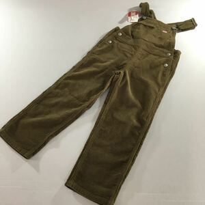 LE340-C05 CHUMS チャムス KD All Over The Crdry Overall キッズ Lサイズ Khaki オーバーオール 未使用 展示品 ボトムス