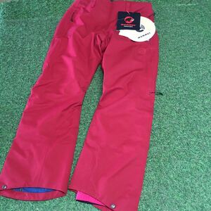 LE104-E01 R MAMMUT マムート Scalottas HS Thermo Pants Woman スキーウェアパンツ ASIAサイズ L short 未使用 展示品 ウェア