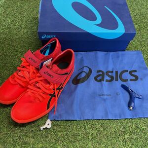 VI026 R asics アシックス HIGH JUNP PRO2(L) 1093A140-701 29.0㎝ 走高跳用スパイク オールウェザー助走路専用 未使用 展示品 スパイク