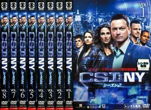 CSI:NY シーズン2 全8枚 第1話～第24話 最終 レンタル落ち 全巻セット 中古 DVD