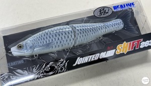 GAN CRAFT ジョインテッドクローシフト 263 FAINT GLOW SHAD[REALIVEカラー]（特別色)