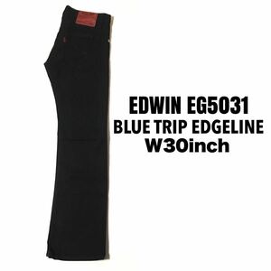 ★☆W30inch-76.20cm☆★EDWIN EG5031 Black&Bootcut★☆EDWIN BLUE TRIP EDGELINE☆★