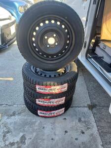 新品TOYO GIZ2 2023年製造 155/65R14 中古スチール　ワゴンR　スペーシア　アルト　ムーヴ　ミラ　キャンバス　埼玉から　手渡し大歓迎①