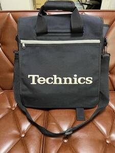 中古 90s レア Technics テクニクス レコードバック / 当時物 / ショルダーバッグ