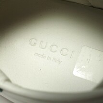 GO8479*イタリア製《GUCCI グッチ》Size 37 Ace エース エンブロイダリー付き ウィメンズ スニーカー Bee 蜂 レザー 431942 ホワイト_画像8