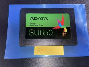 240GB SSD A-DATA SU650 使用時間8時間/31回