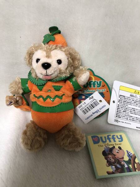 ◇ 訳あり TDS ディズニーシー ダッフィー ストラップ ハロウィン オープンマウス お菓子バッグ持ち