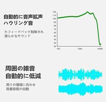 集音器 耳穴式 小型 目立ちにくい CIC 自動的 ハウリング抑制 音量調節 電池式 快適 英語説明書(左耳)_画像4