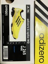 ★adidas GOLF アディダス ゴルフ ゴルフシューズ Adizero 6 SPK アディゼロ O99091 サイズJP26.5cm イエロー_画像9