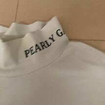 PEARLY GATES パーリーゲイツ サイズ1 機能性インナーシャツ ハイネック 蓄熱・保温 /オフホワイト系_画像2