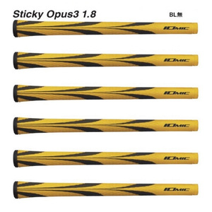 イオミック正規品限定カラー Sticky Opus3 1.8 YE/BK 6本セット・バックラインなし