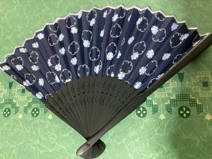 【新品・未使用】扇子 せんす 上品 UVせんす上質 綿混素材 和 和雑貨 浴衣 ゆかた