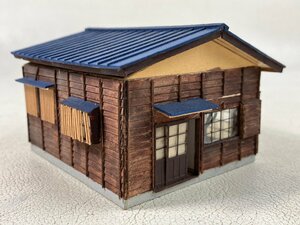 HO 「木造住宅 インテリア付」 ストラクチャー ジオラマ キットモデル 素人組立 完成品 鉄道模型 検索:エムズコレクション octy23-45