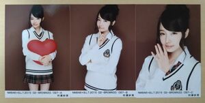 NMB48 B.L.T. 2015 02 BROWN 生写真／村瀬紗英／コンプ