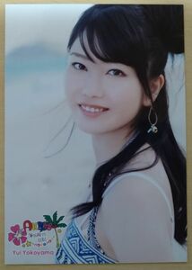 【難有】DVD「AKB48海外旅行日記 -ハワイはハワイ-」特典 生写真／横山由依／1枚