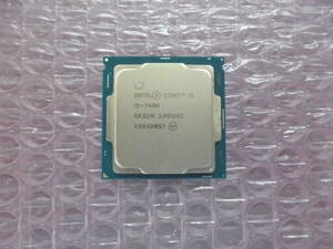 T098 INTEL CORE i5-7400 3.00Ghz CPU 動作OK