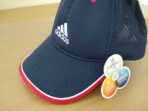 【送料無料 】新品　未使用　adidas アディダス　キャップ　帽子　キッズ　メンズ　レディース　ネイビー　フリーサイズ　54〜57cm 　