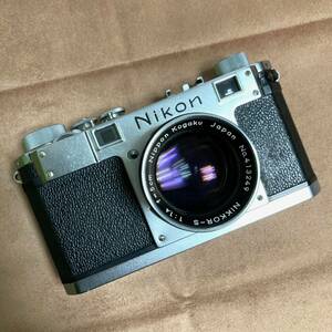 【良上品】Nikon S + Nikkor-S 5cm f1.4（ニコンS + ニッコール-S 5cm f1.4）