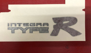 新品 未使用 ホンダ 純正 インテグラ タイプR DC2 INTEGRA サイド リヤ TYPE-R ステッカー 3点セット
