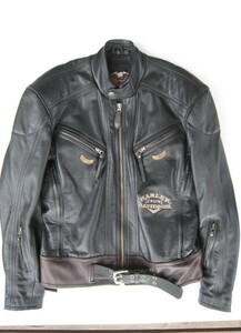 HarleyDavidson ハーレーダビッドソン レザーライディングジャケット の中古品