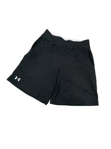 アンダーアーマーハーフパンツ アンダーアーマー UNDER ARMOUR ハーフパンツ ショートパンツ スウェット 半パン ブラック XLサイズ 古着