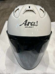  Arai アライ SZ-RAM3 ホワイト ジェットヘルメット Mサイズ