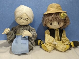 昭和レトロ　ハンドメイド人形　メルヘン人形　手作り人形　ドール　アンティーク