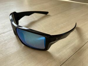 OAKLEY Eyepatch Polished Black×社外偏光レンズ新品交換済み OAKLEY度入りRXレンズ 中古美品 廃盤モデル アイパッチ