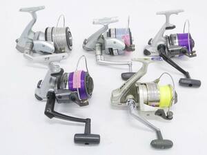 01 07-580807-31 [Y] Daiwa ダイワ power cast-s / シマノ super AERO FV / HOLIDAY SPIN XT スピニングリール 5点セット 札07