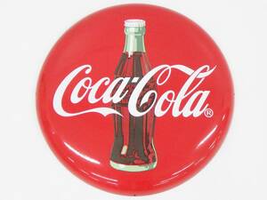 01 07-582263-17 [Y] Coca-Cola コカ・コーラ コカコーラ ホーロー看板 看板 直径約50cm コーラ 札07