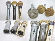 20 104-581615-09 [Y] SHURE シュア BETA58A / Roland ローランド DR-120 他 ダイナミックマイク 9点 セット ハードケース付属 長104_画像4