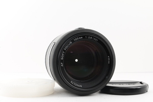 ★希少品★ MINOLTA AF SOFT FOCUS 100mm F2.8 #H423