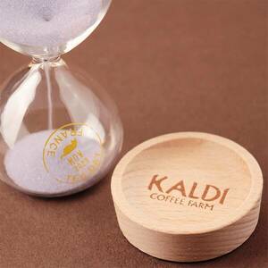 ♪KALDI・カルディ★2023・紅茶バッグ★オリジナル　砂時計(3分計）のみ♪